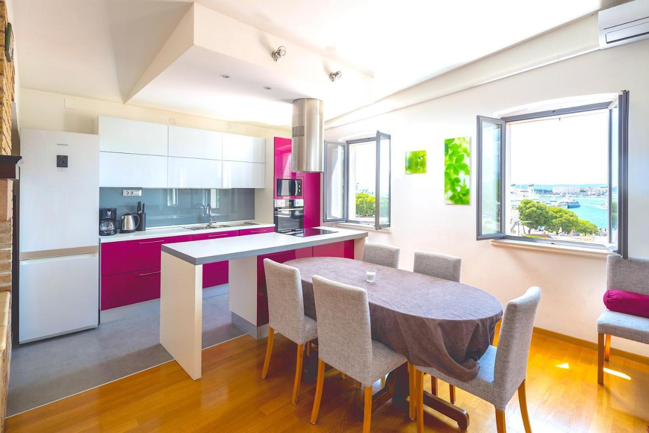 Luxury Apartment Olavia Rooftop Terrace & Seaview Σπλιτ Εξωτερικό φωτογραφία
