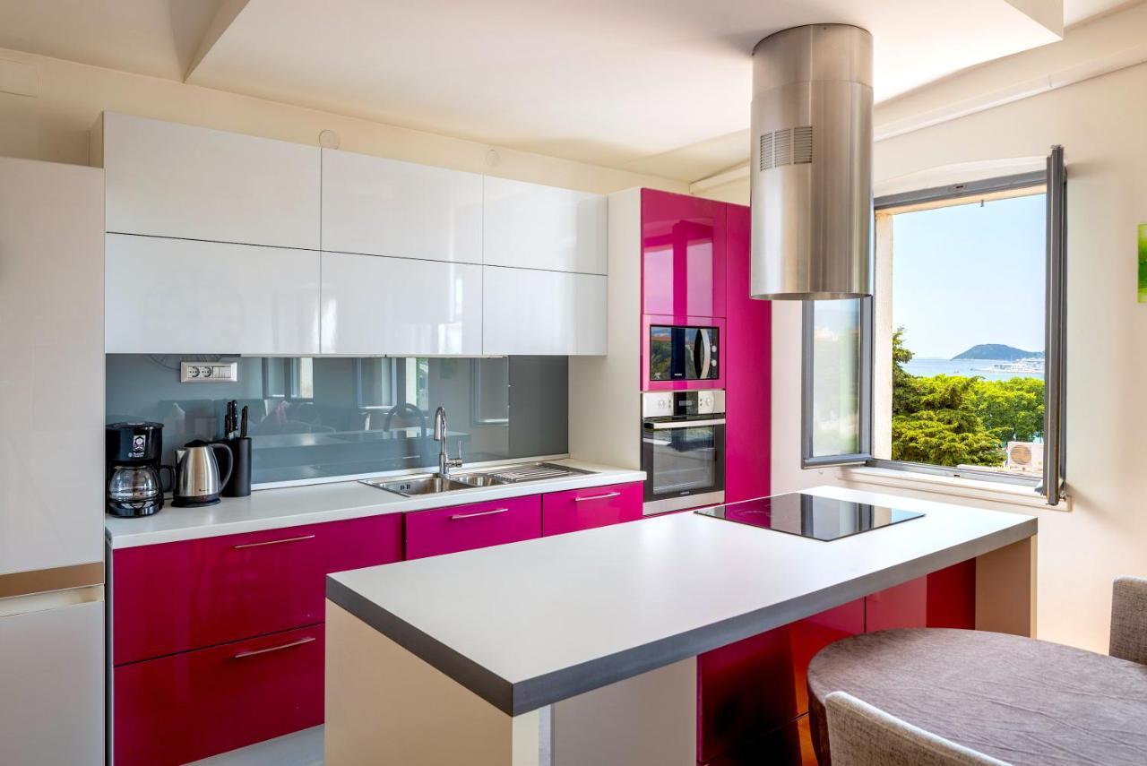 Luxury Apartment Olavia Rooftop Terrace & Seaview Σπλιτ Εξωτερικό φωτογραφία