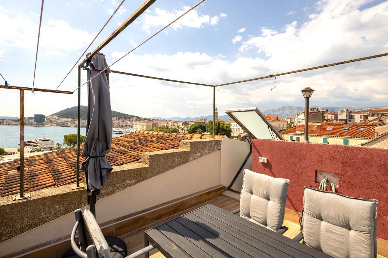 Luxury Apartment Olavia Rooftop Terrace & Seaview Σπλιτ Εξωτερικό φωτογραφία