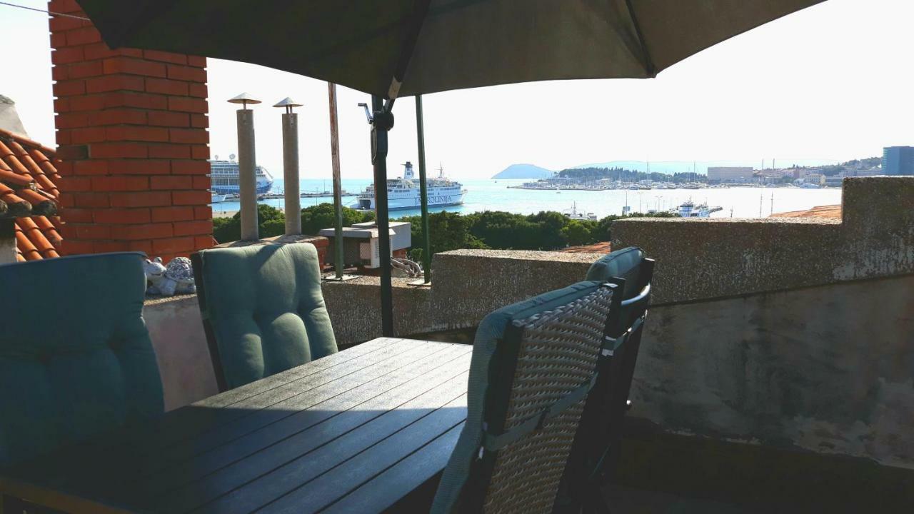 Luxury Apartment Olavia Rooftop Terrace & Seaview Σπλιτ Εξωτερικό φωτογραφία